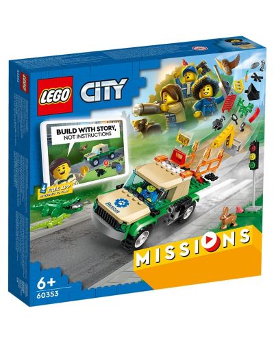 Constructor Lego City - Misiuni de salvare a vietii salbatice (60353) - 1