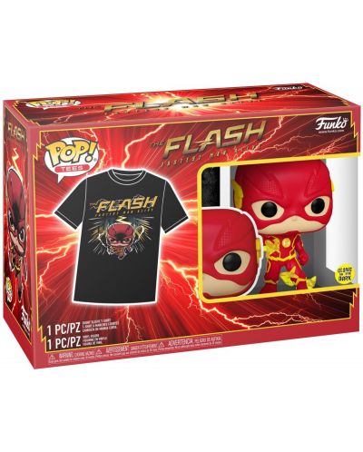 Set Funko POP! Collector's Box: DC Comics - The Flash (The Flash) (Glows in the Dark) - 6