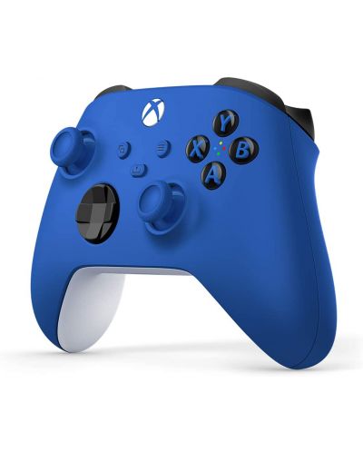 Controler Microsoft - pentru Xbox, fără fir, Shock Blue - 2