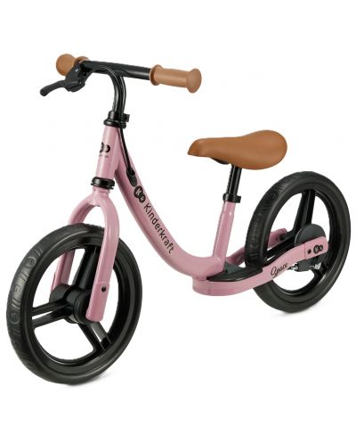 Bicicleta de echilibru  KinderKraft - Space, roz - 1