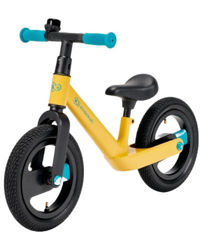 Bicicletă de echilibru KinderKraft - Goswift, galbenă - 1