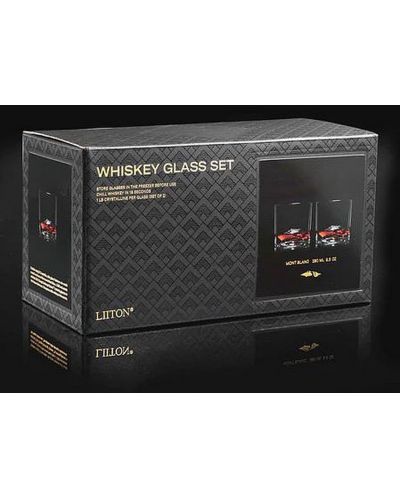 Set 2 pahare de whisky Liiton - Mt. Blanc, 280 ml - 5