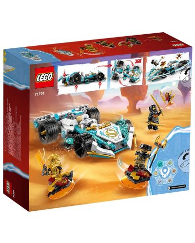 LEGO Ninjago Builder - Mașina Spinjitsu Dragon a lui Zane (71791) - 2