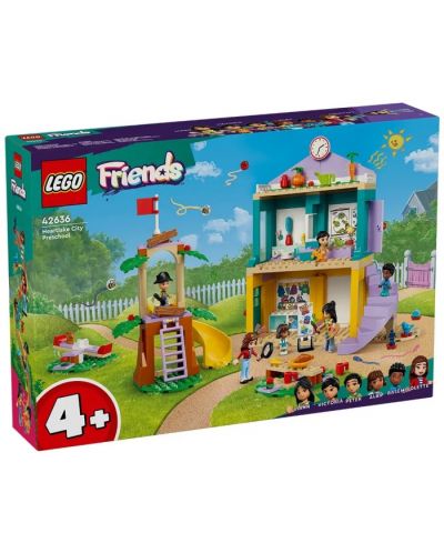 Constructor LEGO Friends - Grădinița din orașul Heartlake (42636)  - 1