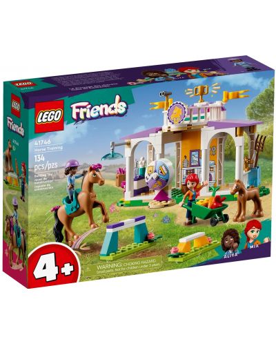 Constructor LEGO Friends - Antrenament cu un cal (41746) - 1