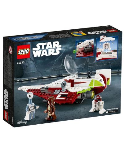 LEGO Star Wars - Luptătorul Jedi al lui Obi-Wan Kenobi (75333) - 2