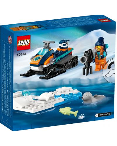 Constructor LEGO City - Snowmobil, explorator arctic (60376) - 2