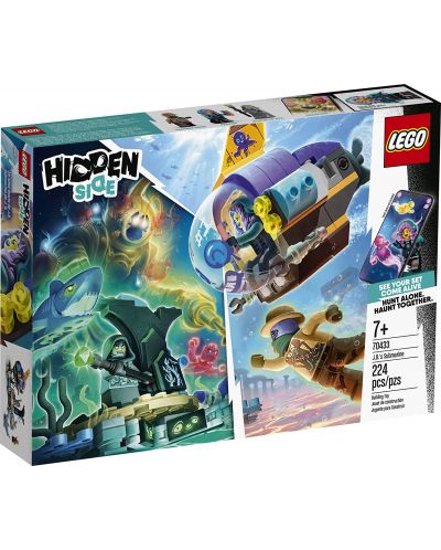 Set de construit Lego Hidden Side - J.B.'s Submarine (70433) - 1