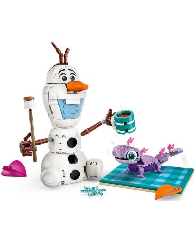 Constructor LEGO Disney -Picnic distractiv cu Olaf și Bruni (43287