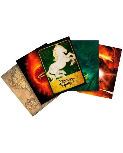 Set carti postale ABYstyle Movies: Lord of the Rings - Art, 5 бр. - 1