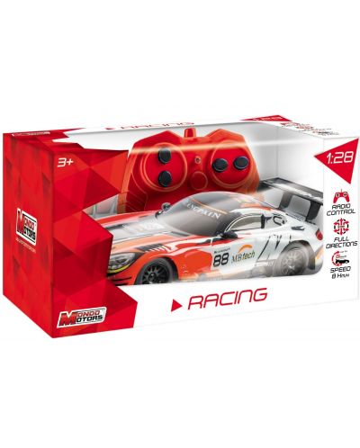Mondo-Mercedes Amg Gt3 Voiture Radiocontrol Télécommandée 1:28 Neuve