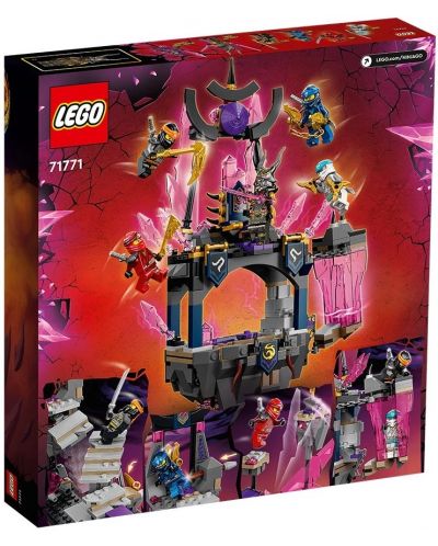 Constructor Lego Ninjago - Templul Regelui de Cristal (71771) - 2