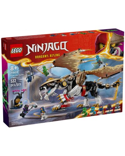 Constructor LEGO Ninjago - Înaltul Dragon Egalt (71809) - 1