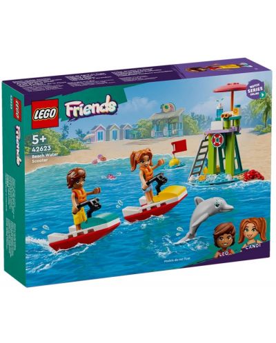 Constructor  LEGO Friends - Scuter acvatic pe litoral (42623) - 1