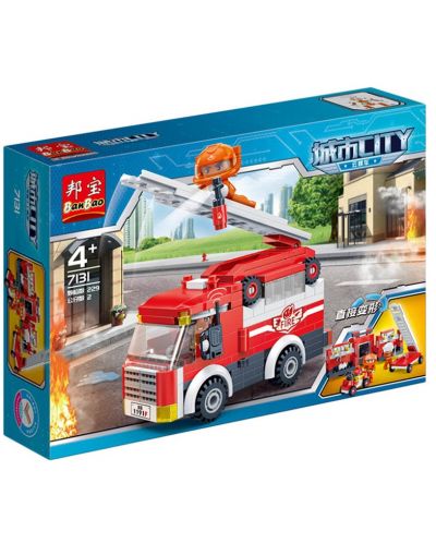 BanBao - Camion de pompieri, 229 bucăți - 1