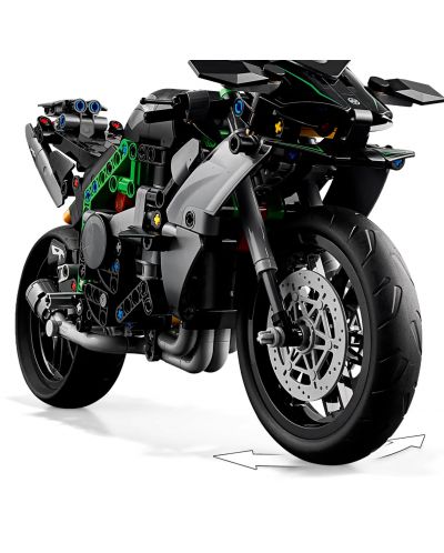 Constructor LEGO Technic - Motocicleta Kawasaki Ninja H2R (42170) - 4