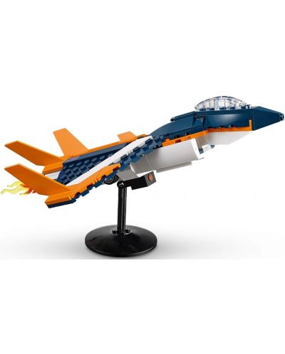 Constructor 3 în 1 LEGO Creator - Avion supersonic (31126)	 - 6