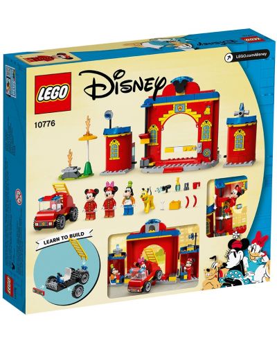 Constructor Lego Mickey and Friends - Pompieri si camion  (10776) - 2