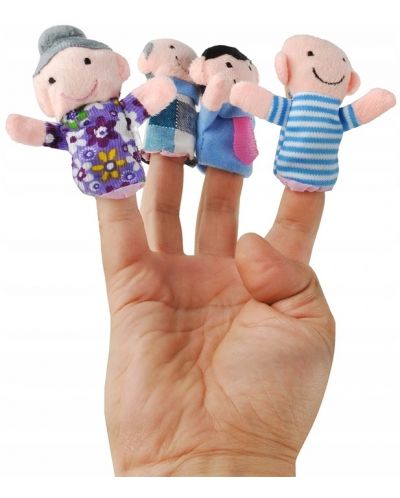 Set de marionete cu degete Iso Trade - 6 bucăți - 3