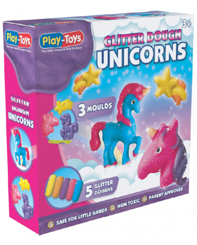 Set cu model Play-Toys - Faceți unicorni - 1