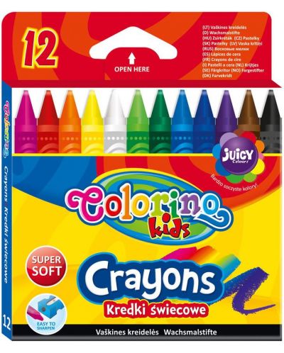 Set pasteluri Colorino Kids - 12 culori - 1