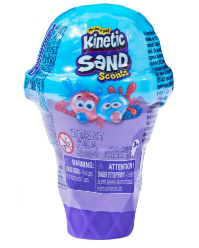 Spin Master Kinetic Sand - Set de înghețată cu nisip cinetic, albastru - 1