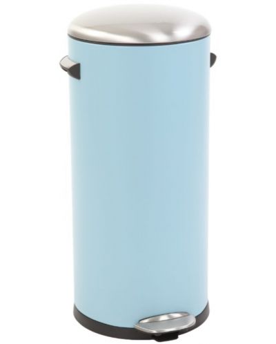 Coș de gunoi EKO Europe - Belle Deluxe, 30 L, albastru deschis - 1