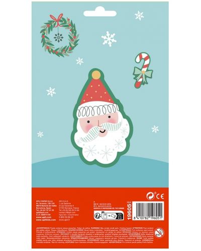 Stickere volumetrice de Crăciun Apli Kids - Reni polari, 22 buc. - 2