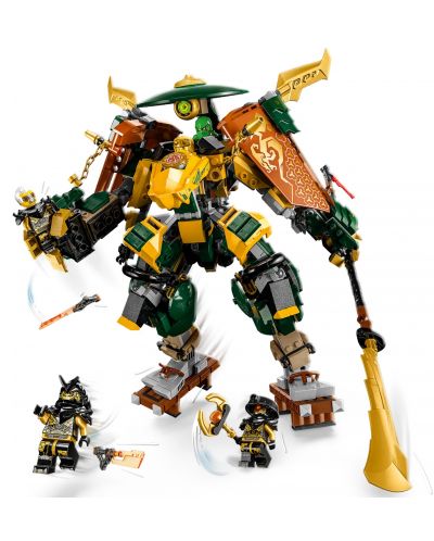 Constructor LEGO Ninjago - Roboții lui Lloyd și Arin(71794) - 3