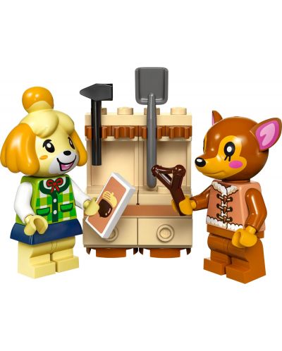 Constructor LEGO Animal Crossing - În vizită cu Isabelle (77049) - 5