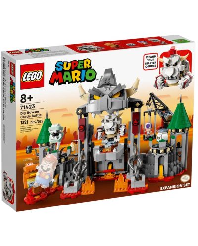 Constructor suplimentar LEGO Super Mario - Bătălia de la castelul lui Bowser (71423) - 1