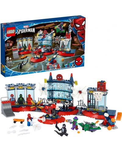 Set de construit Lego Marvel Super Heroes - Attack on the Spider Lair (76175) - 3