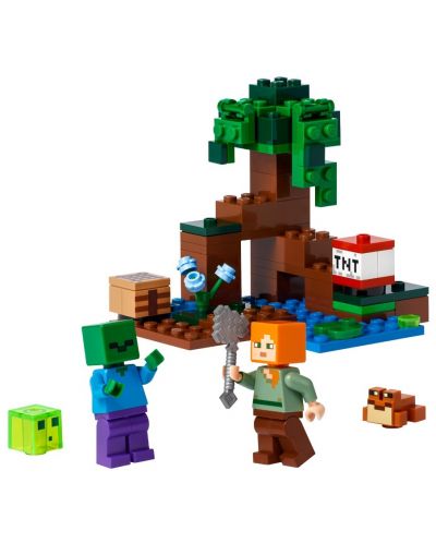 LEGO Minecraft Aventuri în mlaștină (21240) - 2