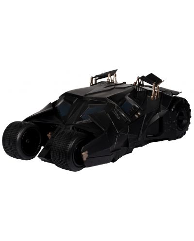 Set figurine de colecție McFarlane DC Comics: Batman - Lucius Fox & Tumbler (Gold Label) - 9