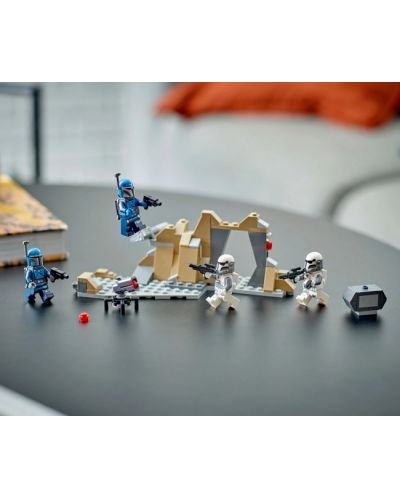 Constructor  LEGO Star Wars - Pachet de luptă Ambuscadă pe Mandalore (75373)  - 10