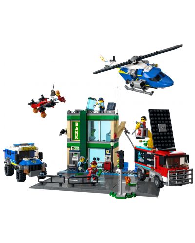 Constructor Lego City - Politia in urmarire la banca (60317)	 - 2
