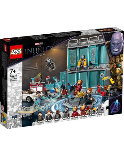 Constructor Lego Marvel Super Heroes - Arsenalul lui Iron Man (76216) - 1
