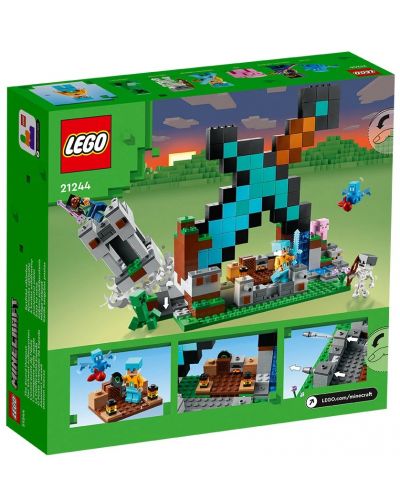 Constructor LEGO Minecraft Builder - Baza Sabiei (21244) - 2
