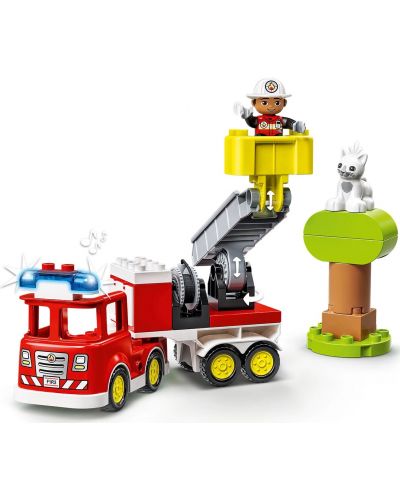 LEGO Duplo Town - Camion de pompieri cu sunete (10969) - 3