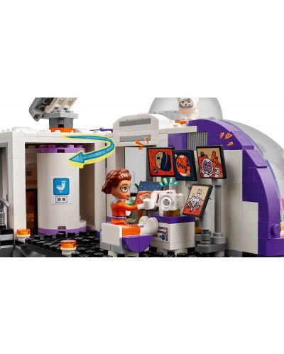 Constructor LEGO Friends - Baza spațială și rachetă pe Marte (42605) - 6