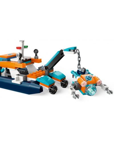Constructor LEGO City Constructor - Barcă de scufundări de cercetare (60377) - 5