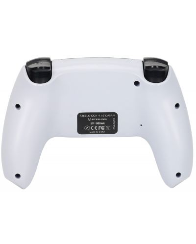 Controller SteelDigi - Steelshock v2 Dasan, wireless, pentru PS4, alb - 5