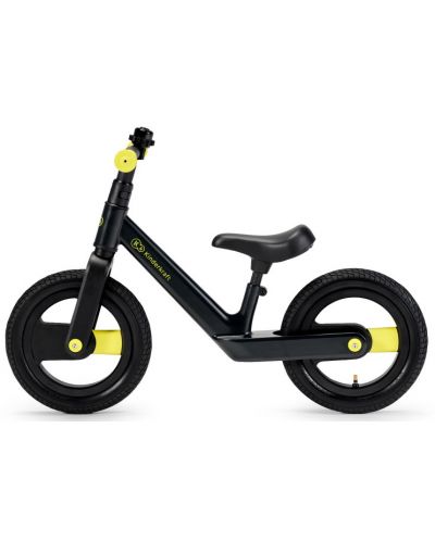 Bicicletă de echilibru KinderKraft - Goswift, neagră - 4