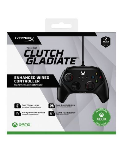 Controle rHyperX - Clutch Gladiate Xbox, cu fir, negru - 6