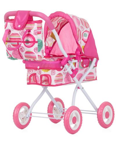 Cărucior pentru păpuși  Chipolino - Emily, multicolor - 1