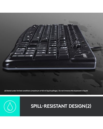 Set mouse si tastatura  Logitech - MK120, negru - 7