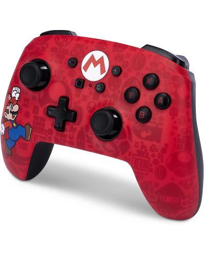 Controller PowerA - Enhanced Wireless, pentru Nintendo Switch, Here We Go Mario - 4