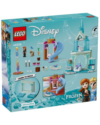 Constructor LEGO Disney - Castelul de gheață al Elsei (43238) - 8