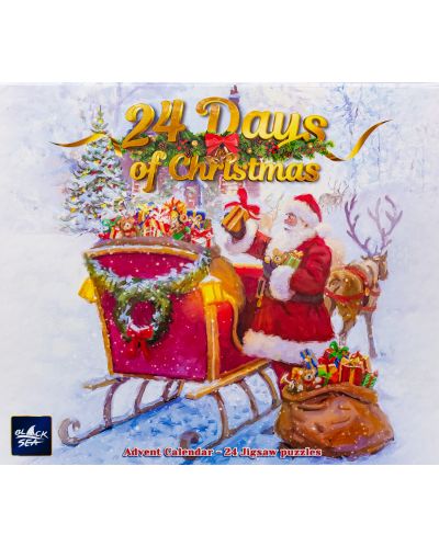 Calendarul de Crăciun Black Sea din 24 x 54 părți - 24 de zile până la Crăciun - 9