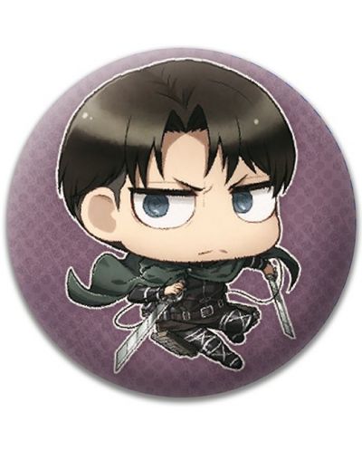 Set insigne ABYstyle Animation: Attack on Titan - Chibi Characters - 6